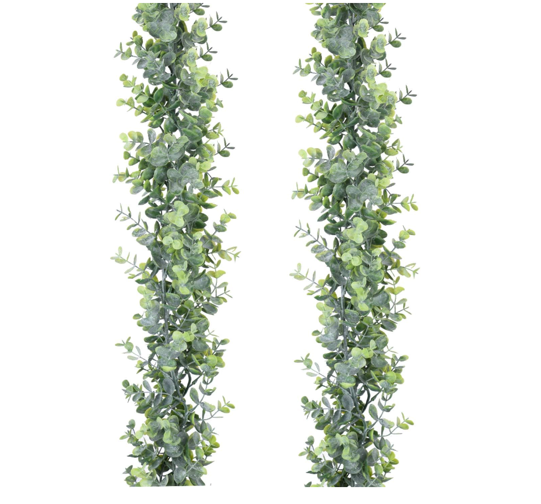 Artificial Eucalyptus Garland – 2 Pack, 6' Each