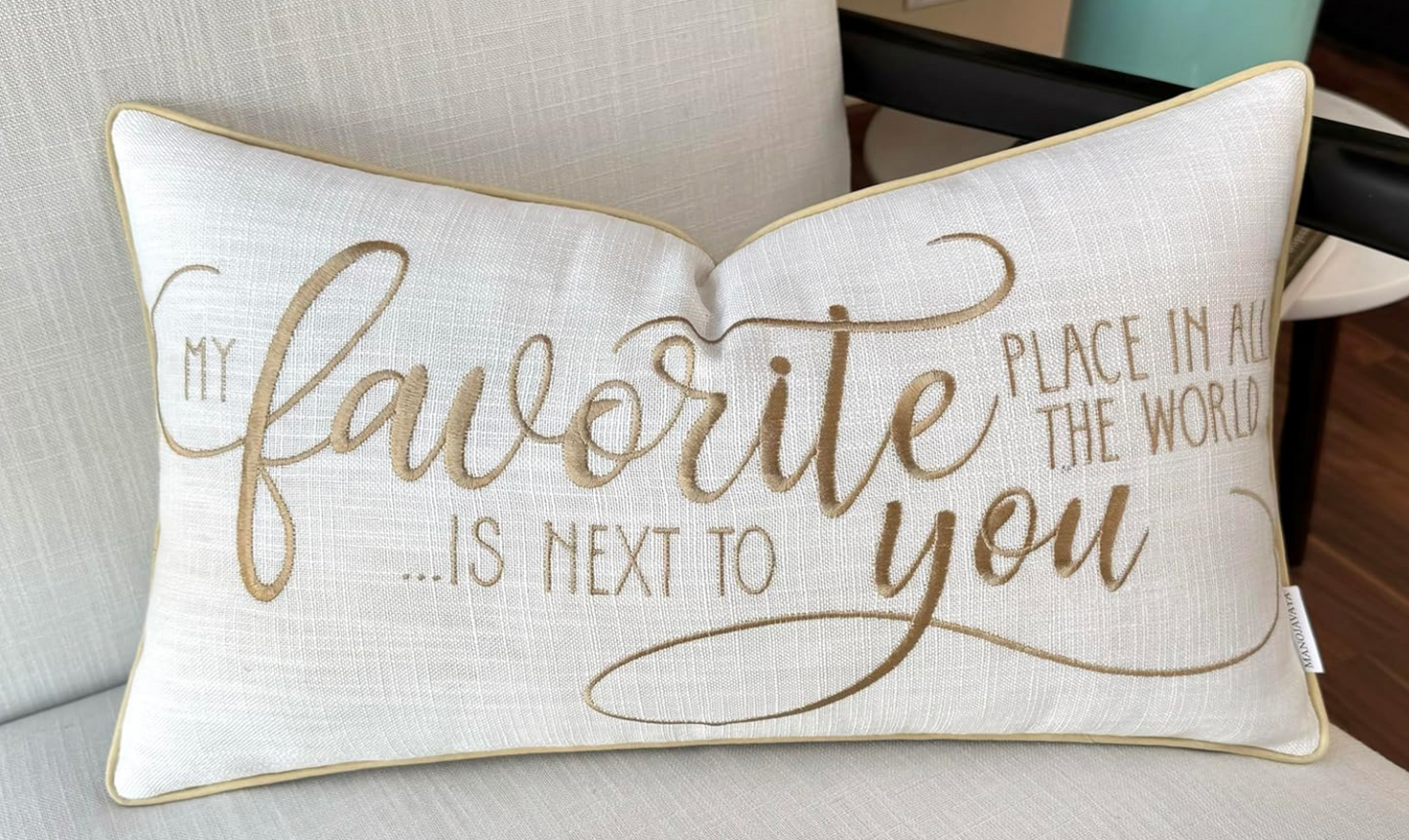 Faith Inspired Throw Pillow