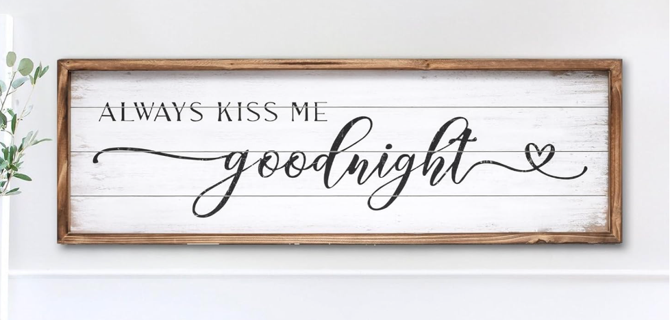 Faith-Inspired Bedroom Wall Sign