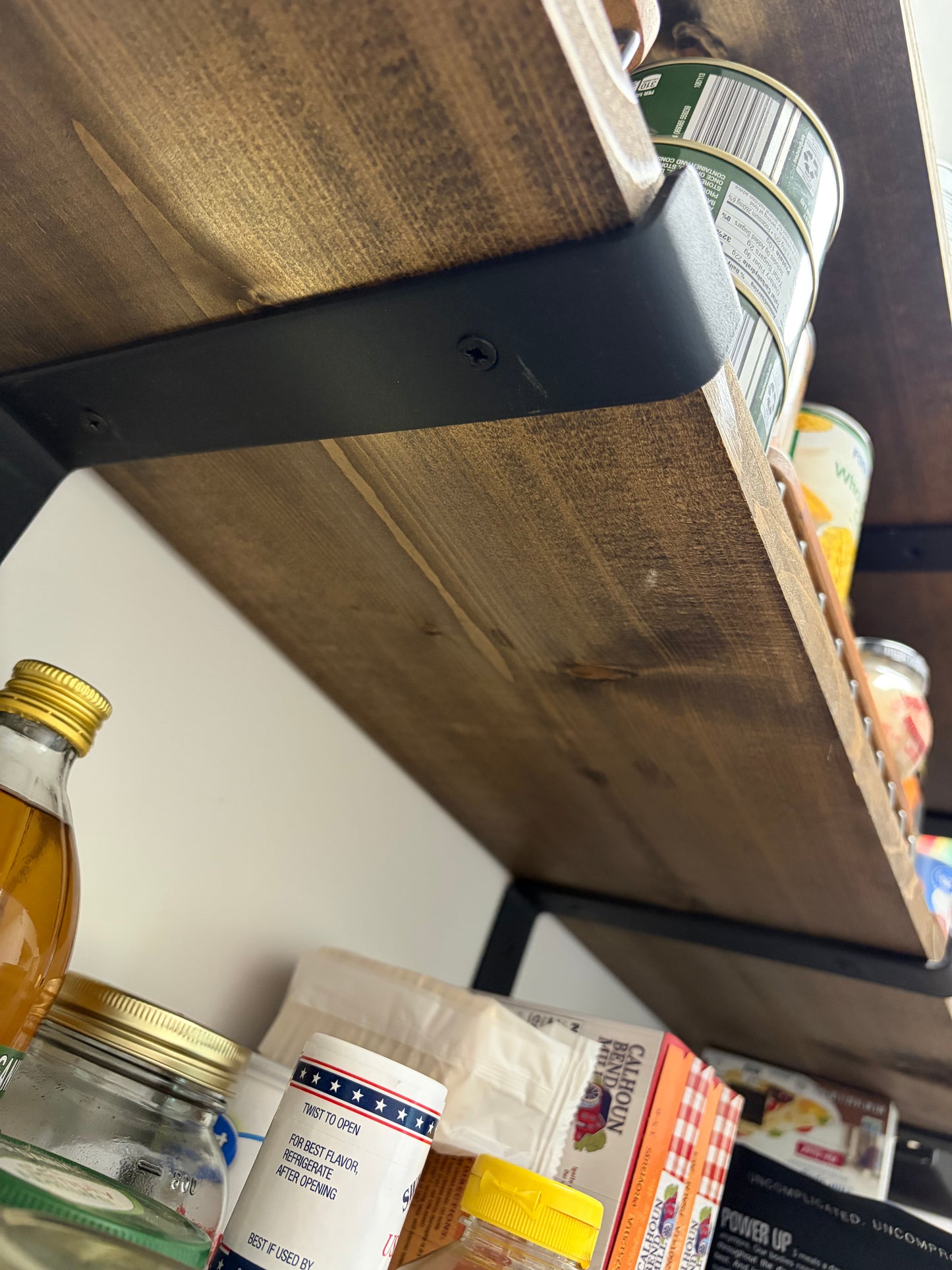 Heavy Duty Black Shelf Brackets (6 Pack) – Exact Match