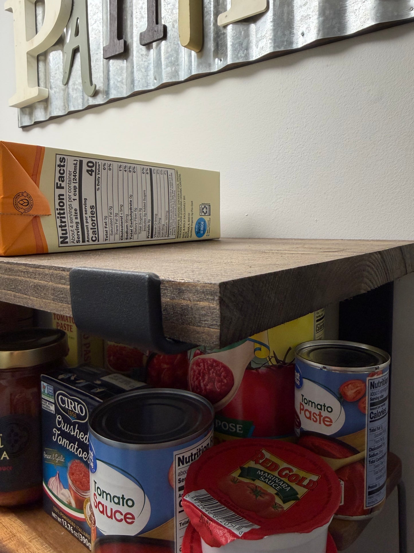 Heavy Duty Black Shelf Brackets (6 Pack) – Exact Match