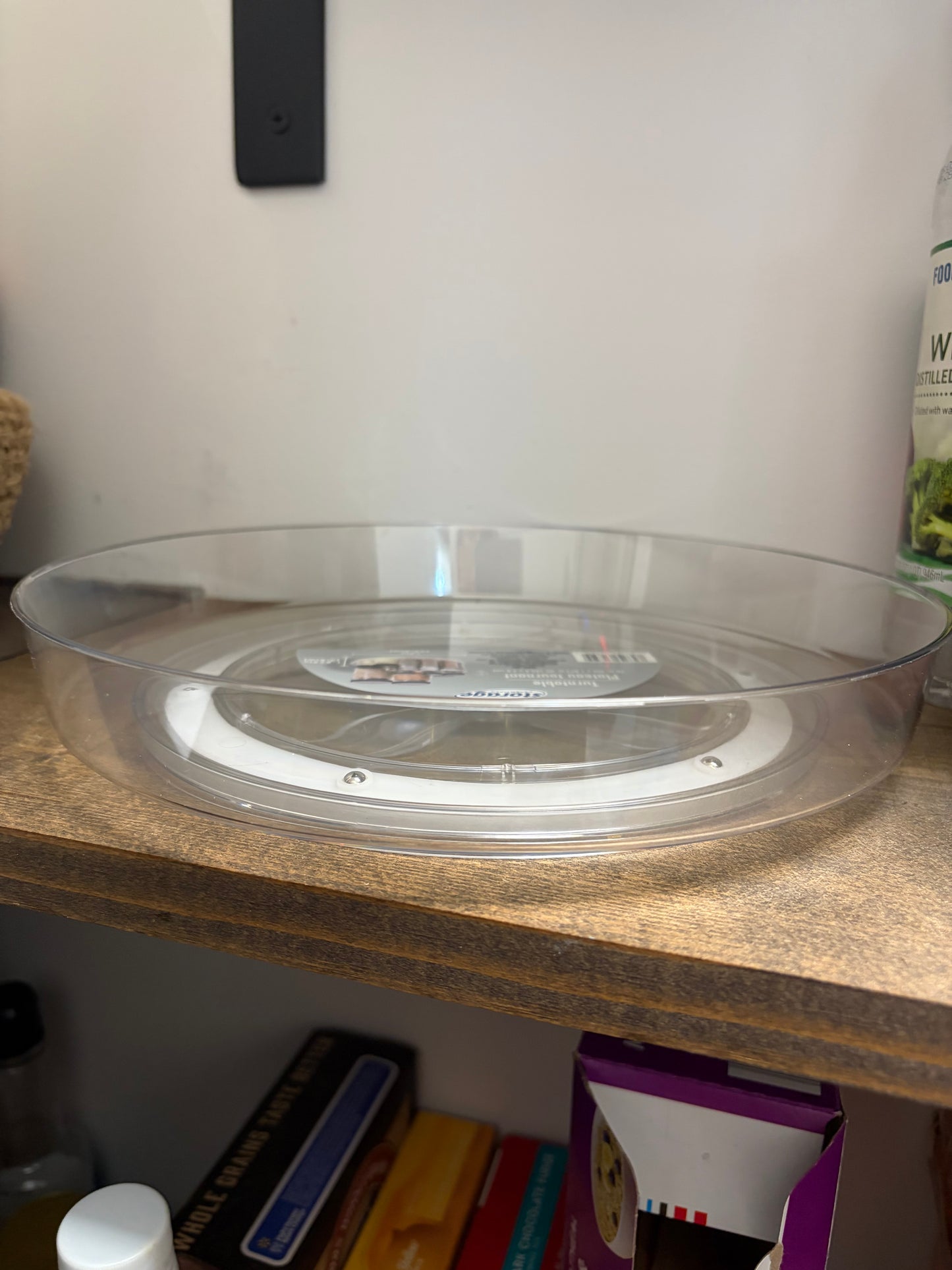 Clear Lazy Susan Turntable Organizer (2 Pack)