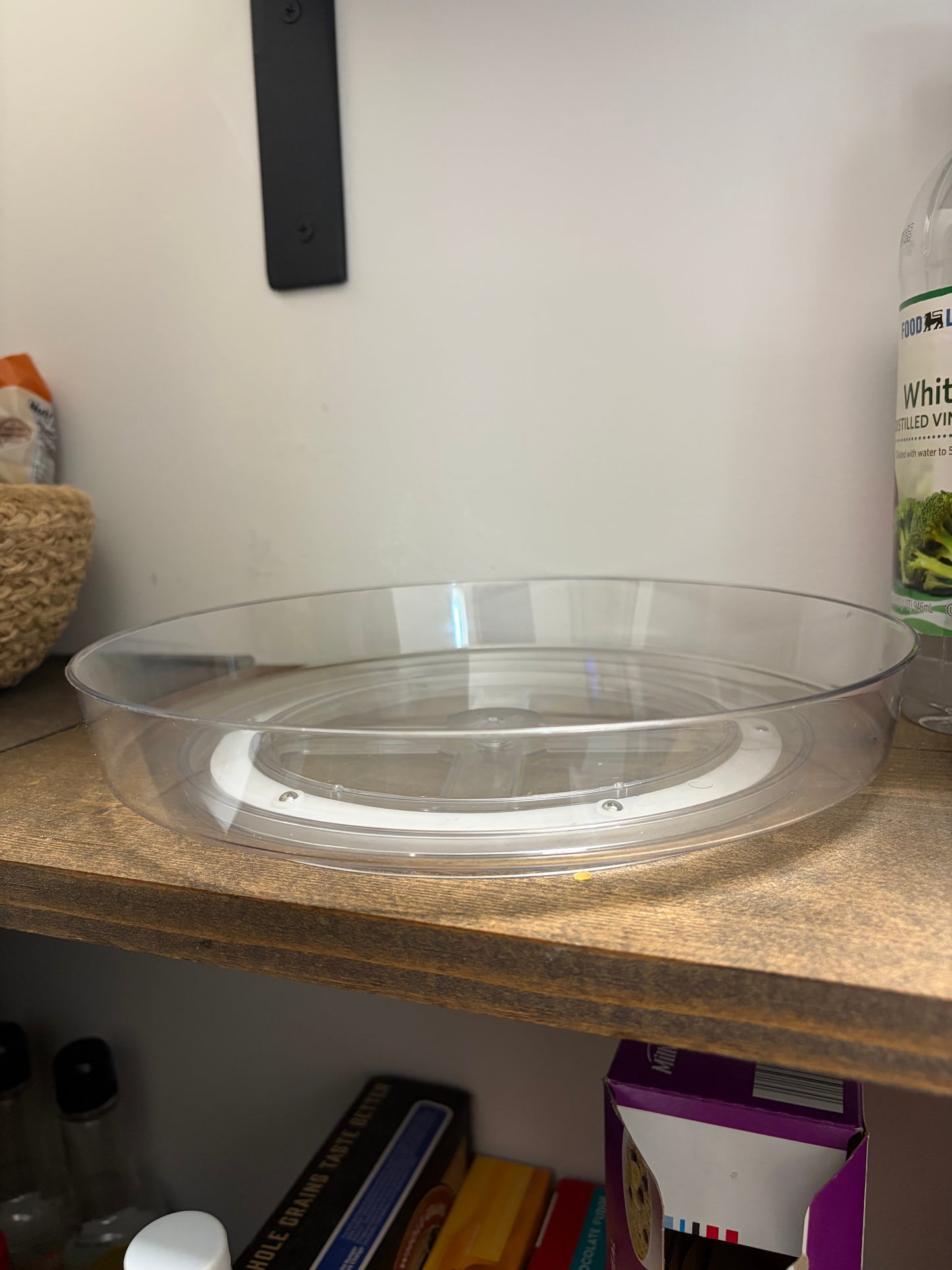 Clear Lazy Susan Turntable Organizer (2 Pack)