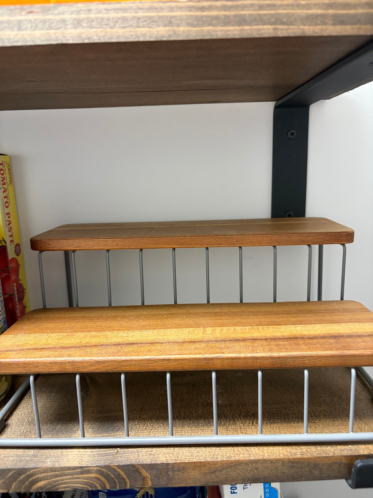 Wood & Metal Shelf Risers