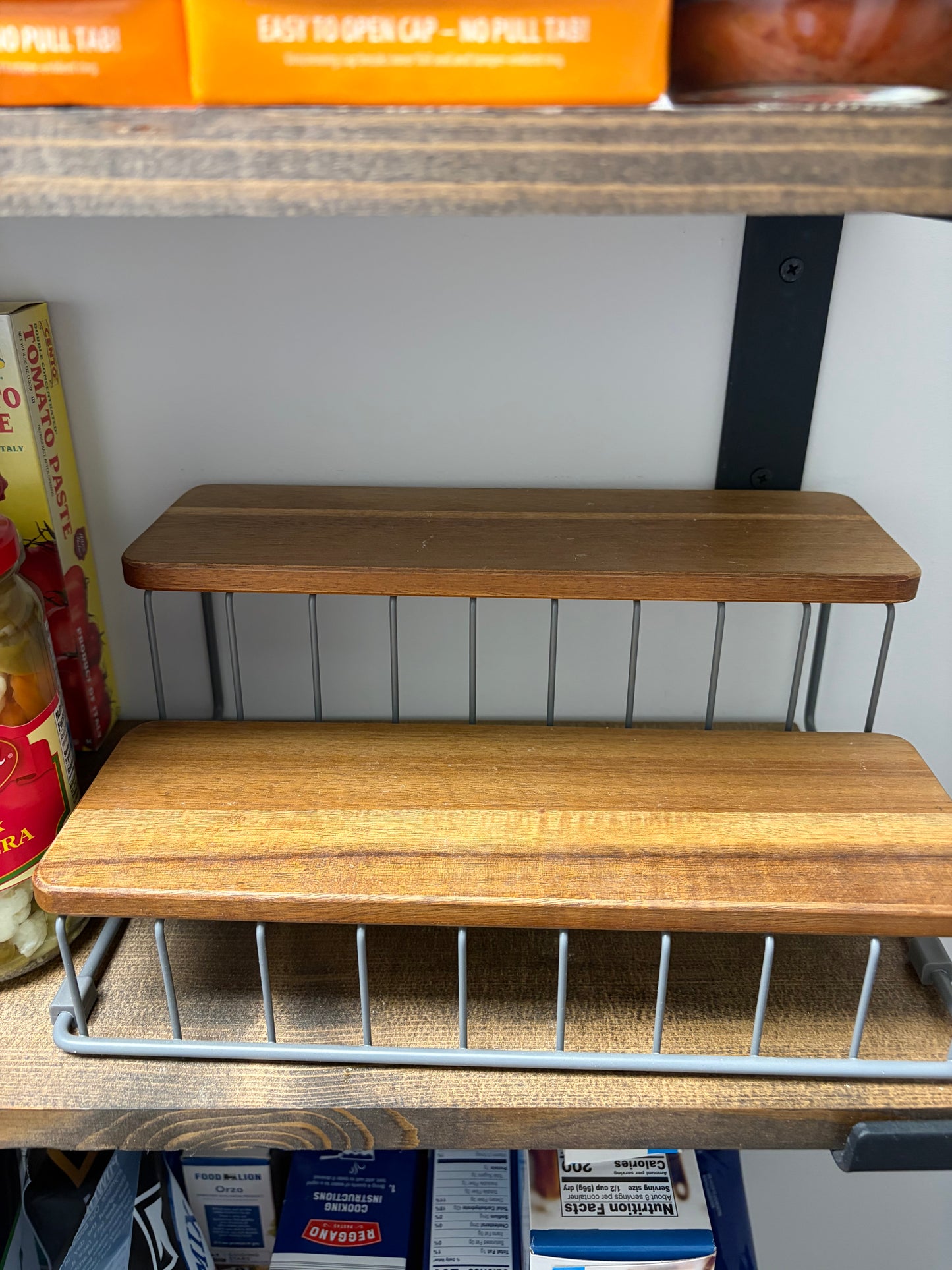 Wood & Metal Shelf Risers