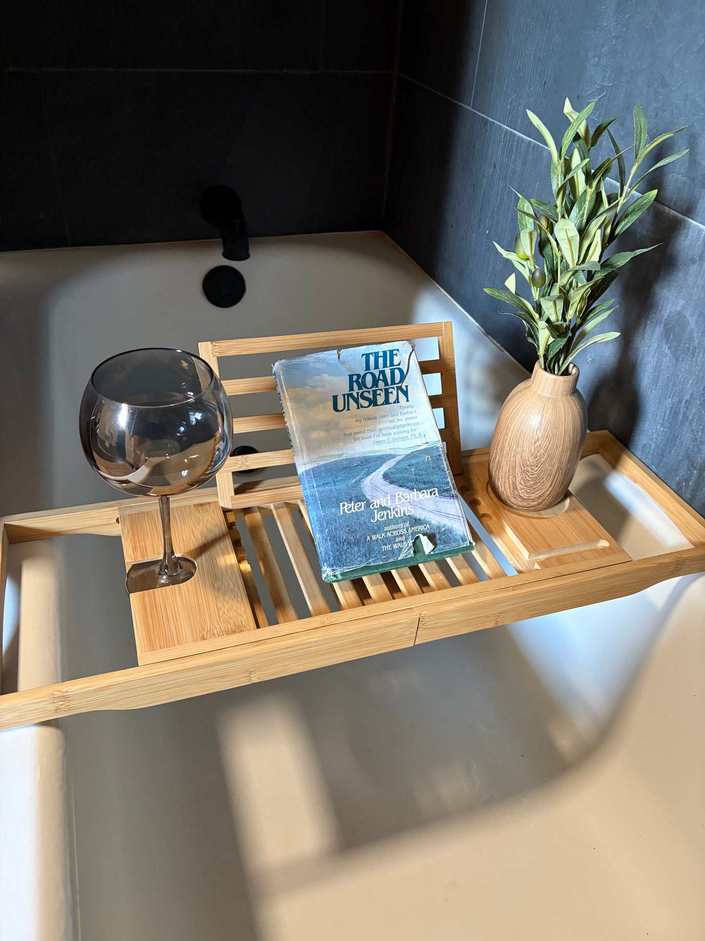 Bamboo Bathtub Caddy Tray