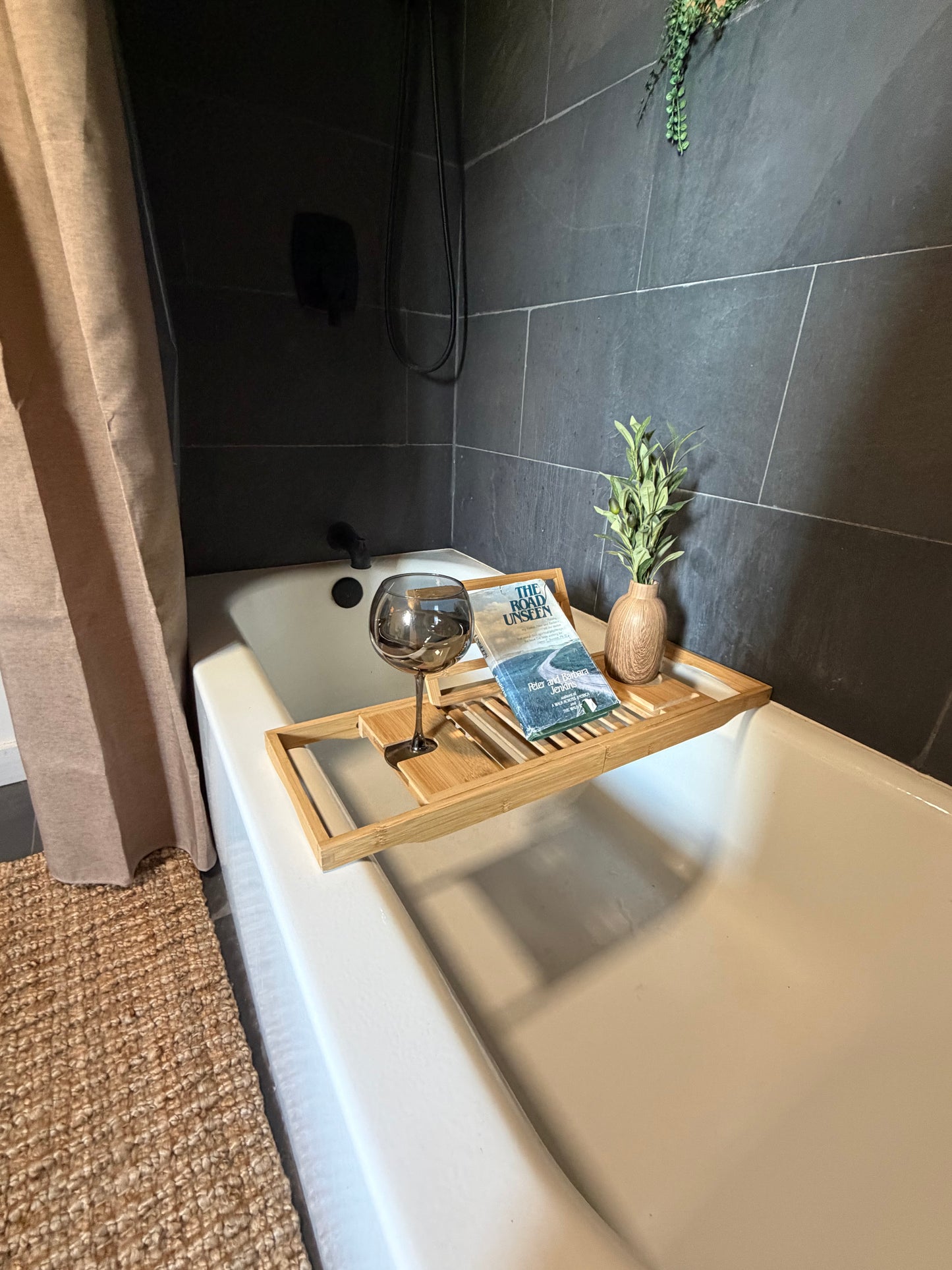 Bamboo Bathtub Caddy Tray