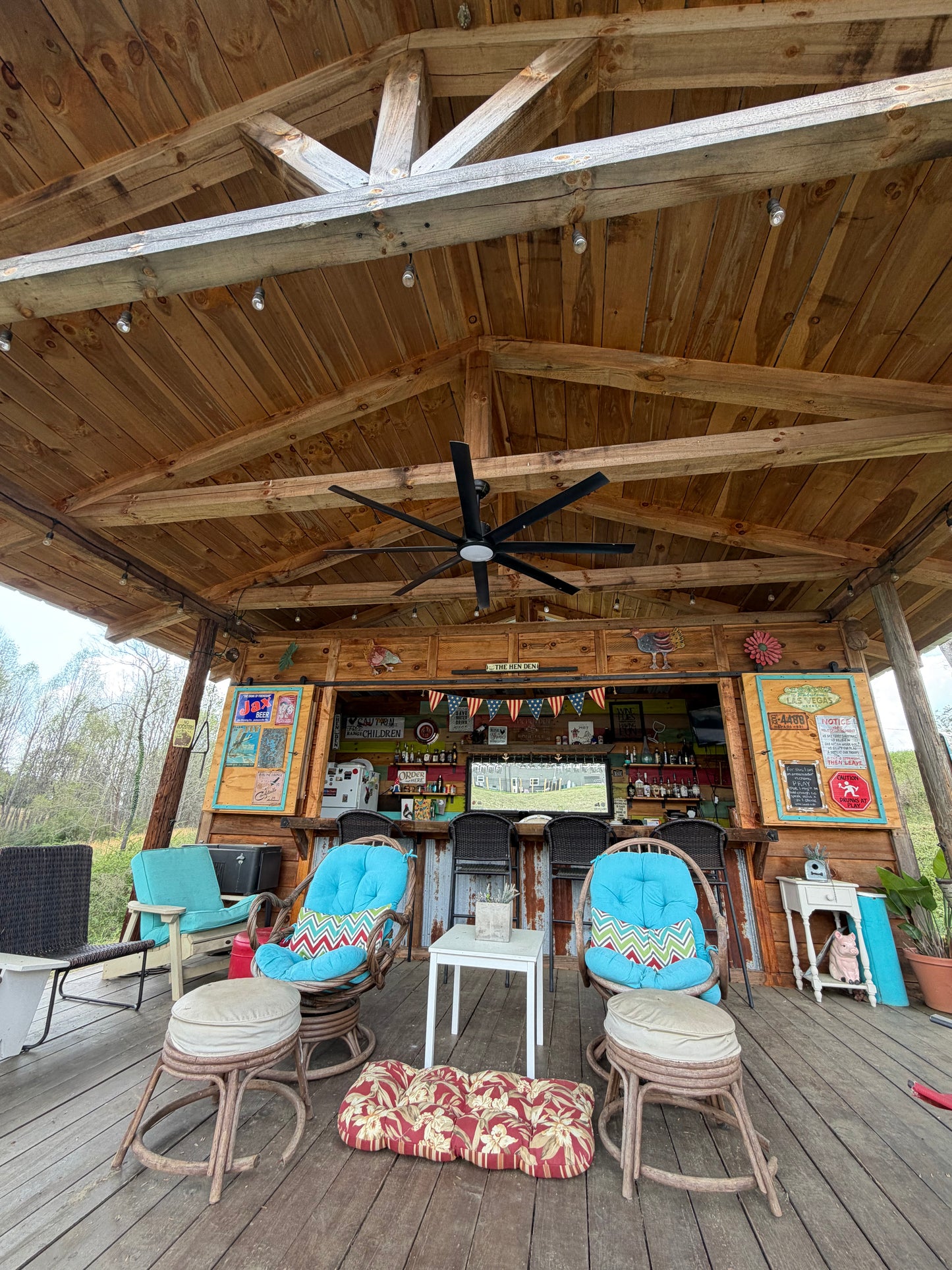 Turquoise Outdoor Chair Replacement Cushions