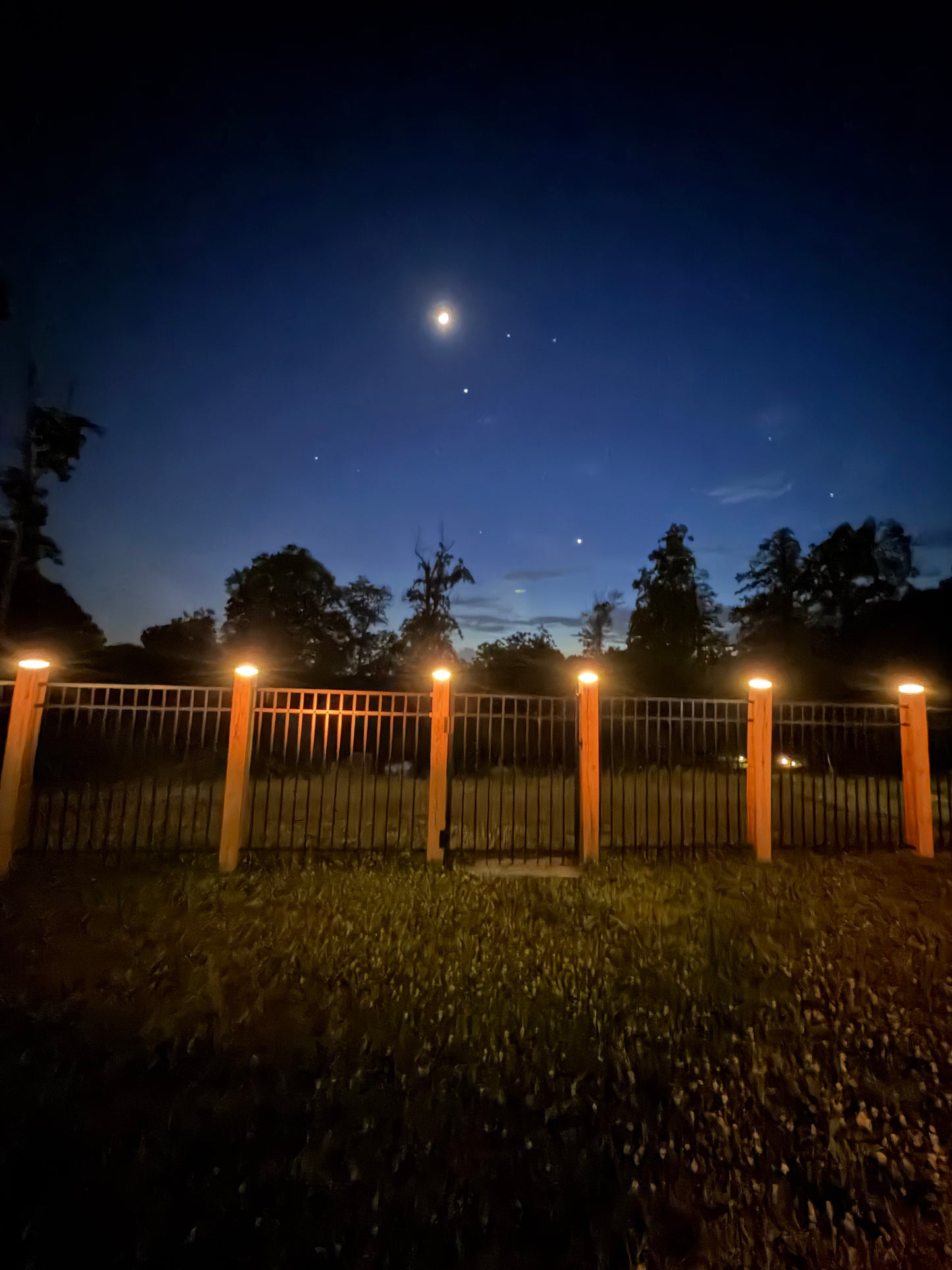T-SUN Solar Post Cap Lights