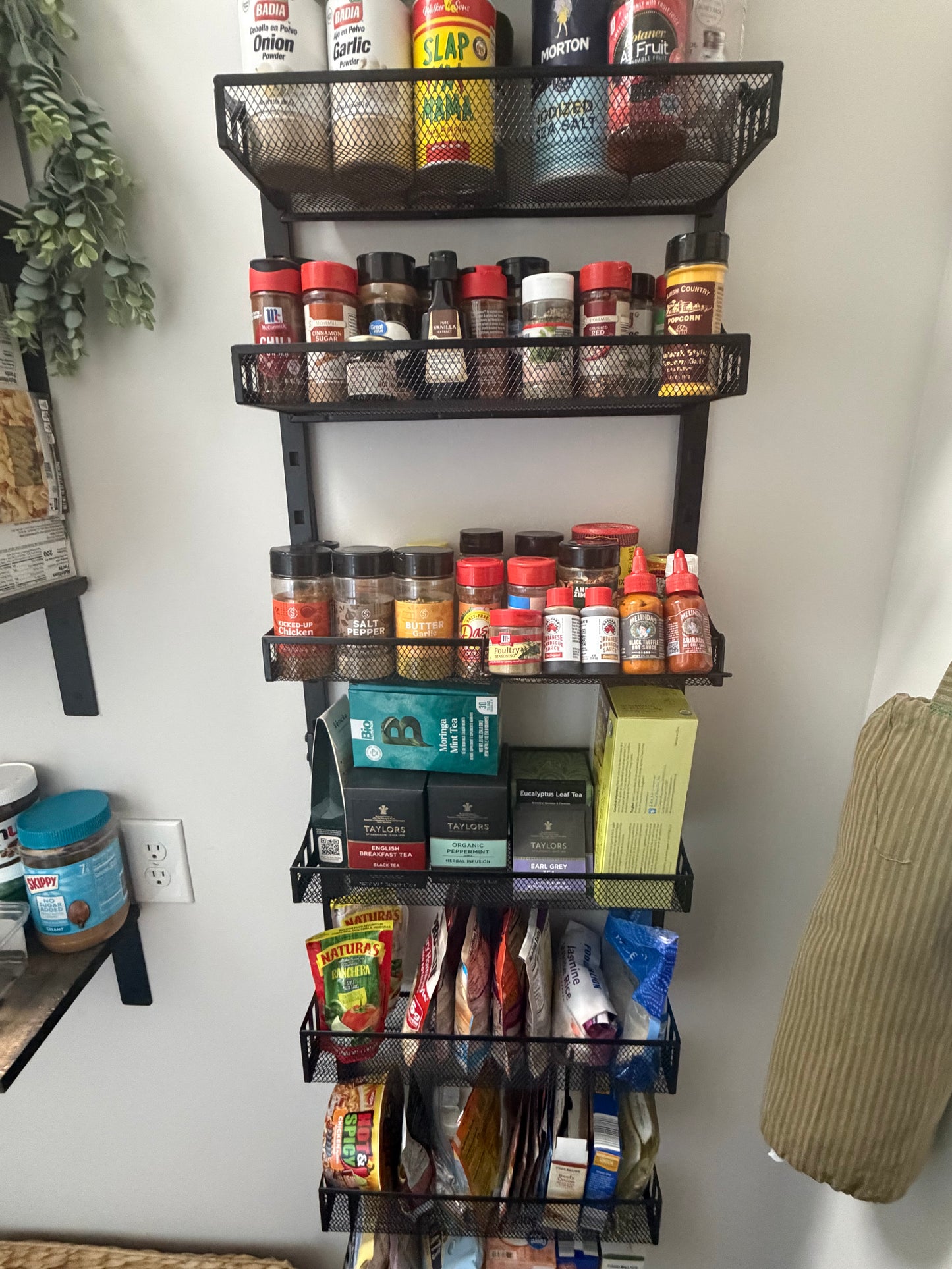 8-Tier Over-the-Door Pantry Organizer