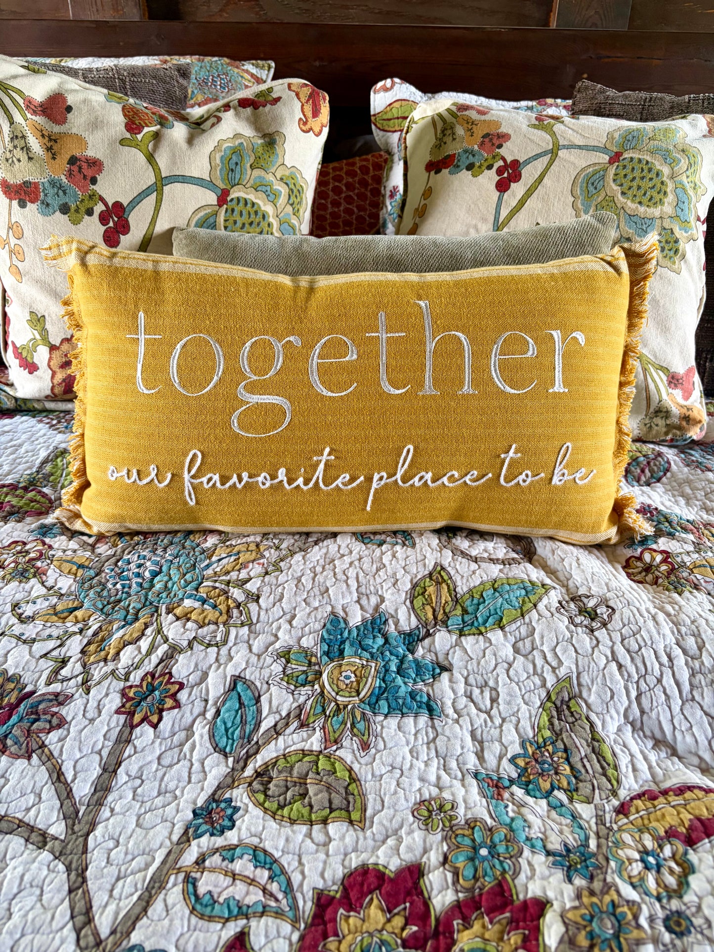 Faith Inspired Throw Pillow
