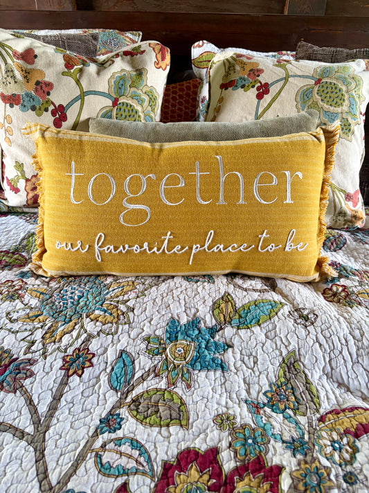 Faith Inspired Throw Pillow