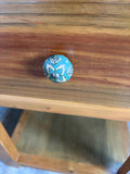 Blue Floral Ceramic Drawer Knobs