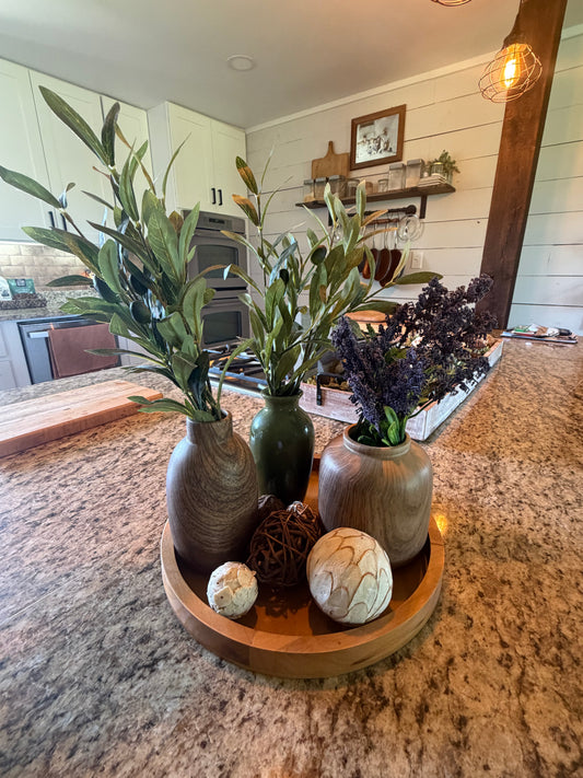 Artificial Olive Branch Stems
