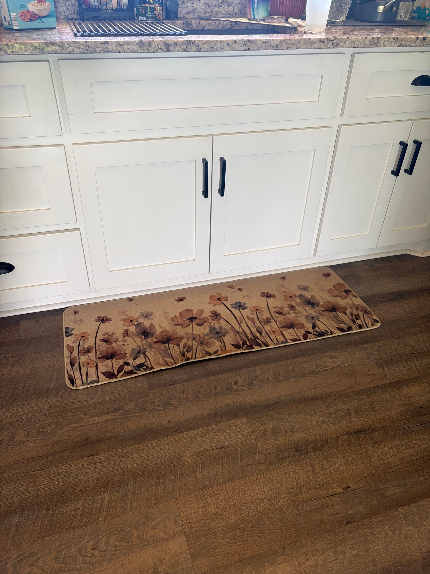 Vintage Floral Anti-Fatigue Kitchen Mat