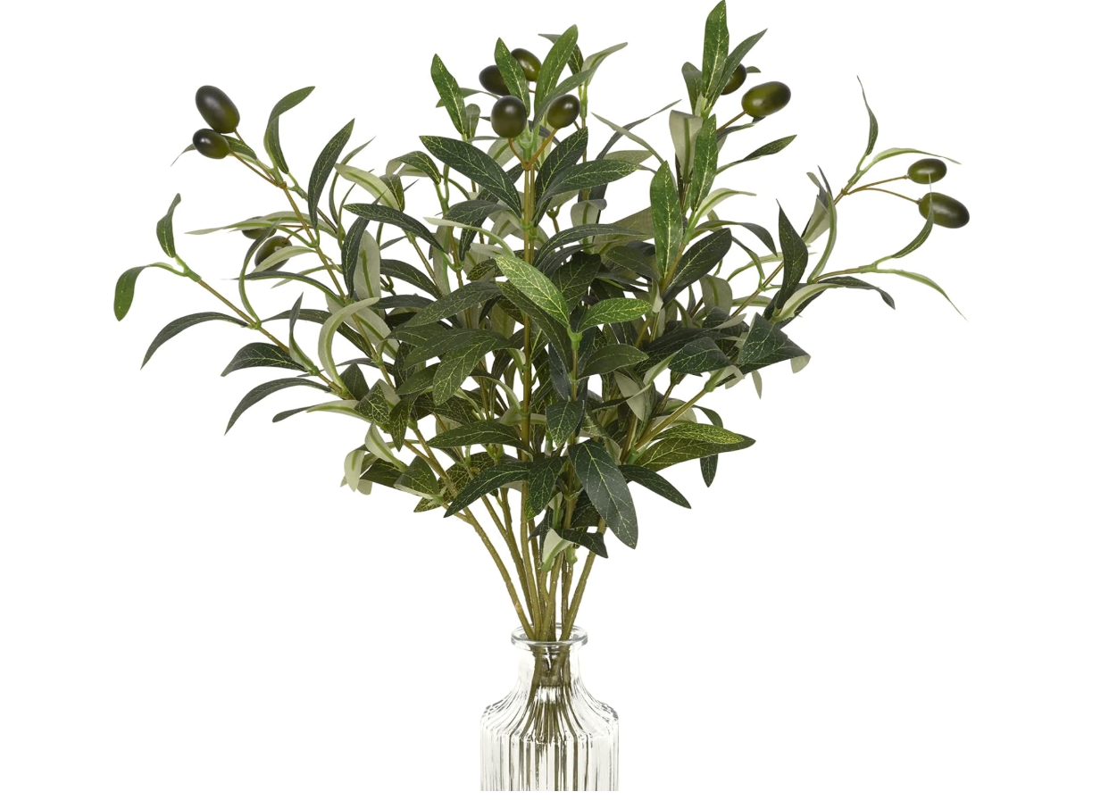 Artificial Olive Branch Stems