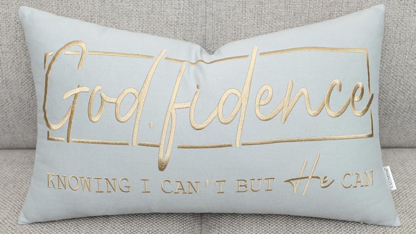 Faith Inspired Throw Pillow