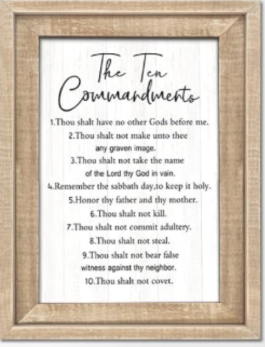 Framed Bible Verse Wall Art – Set of 3