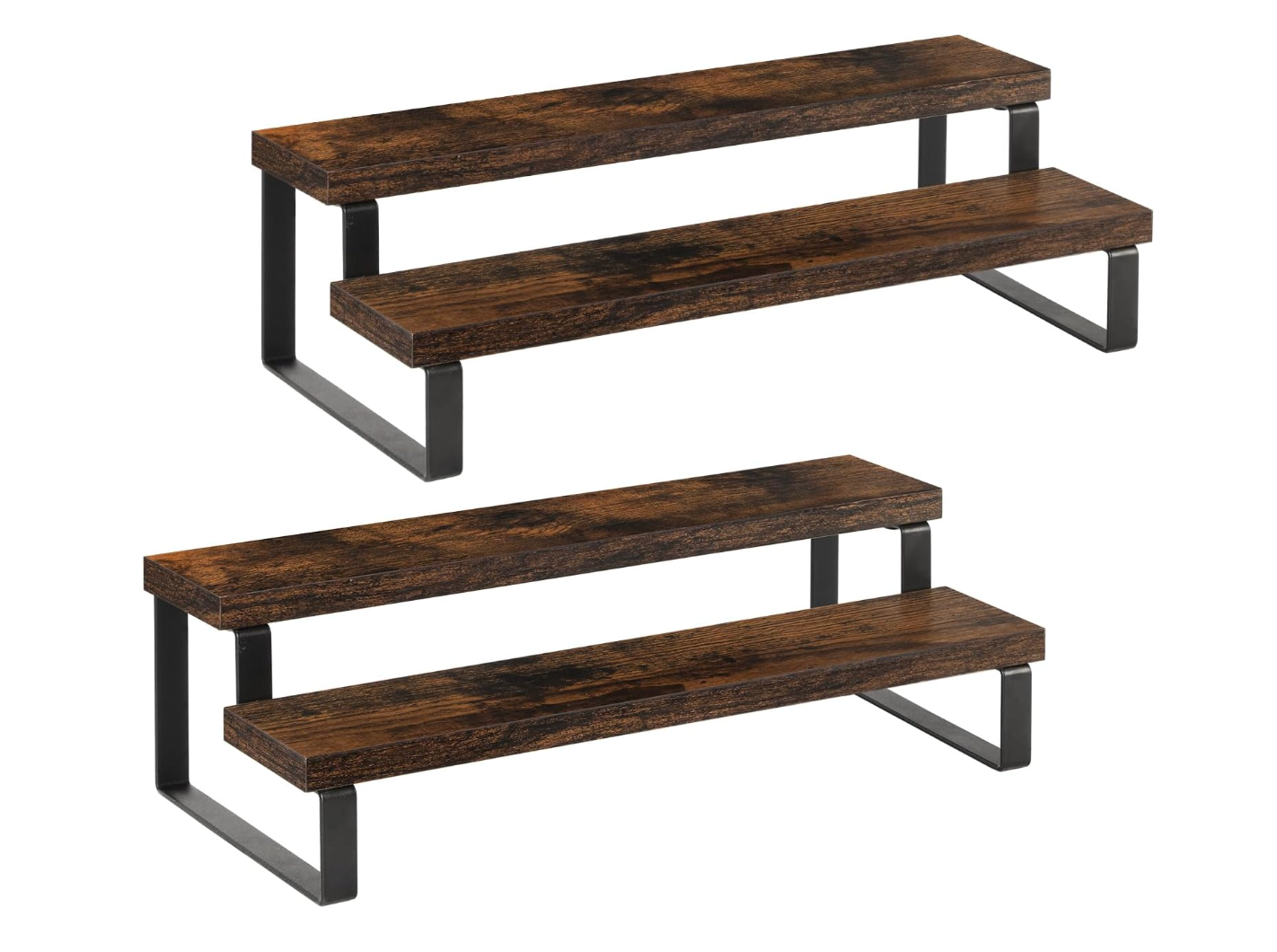 Wood & Metal Shelf Risers